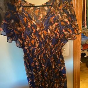 Small navy blue dress